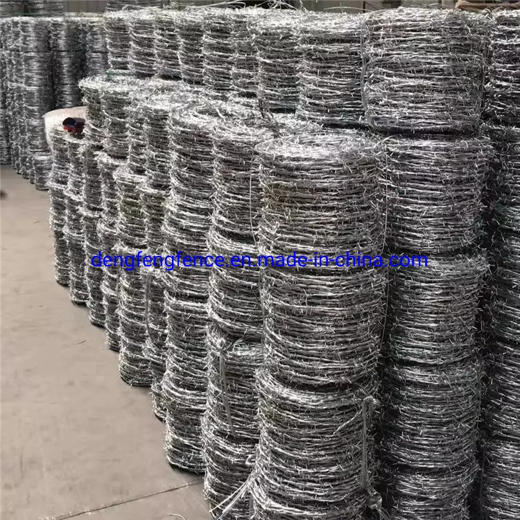 High Quality Barbed Wire Price Per Roll Galvanized Barbed Wire