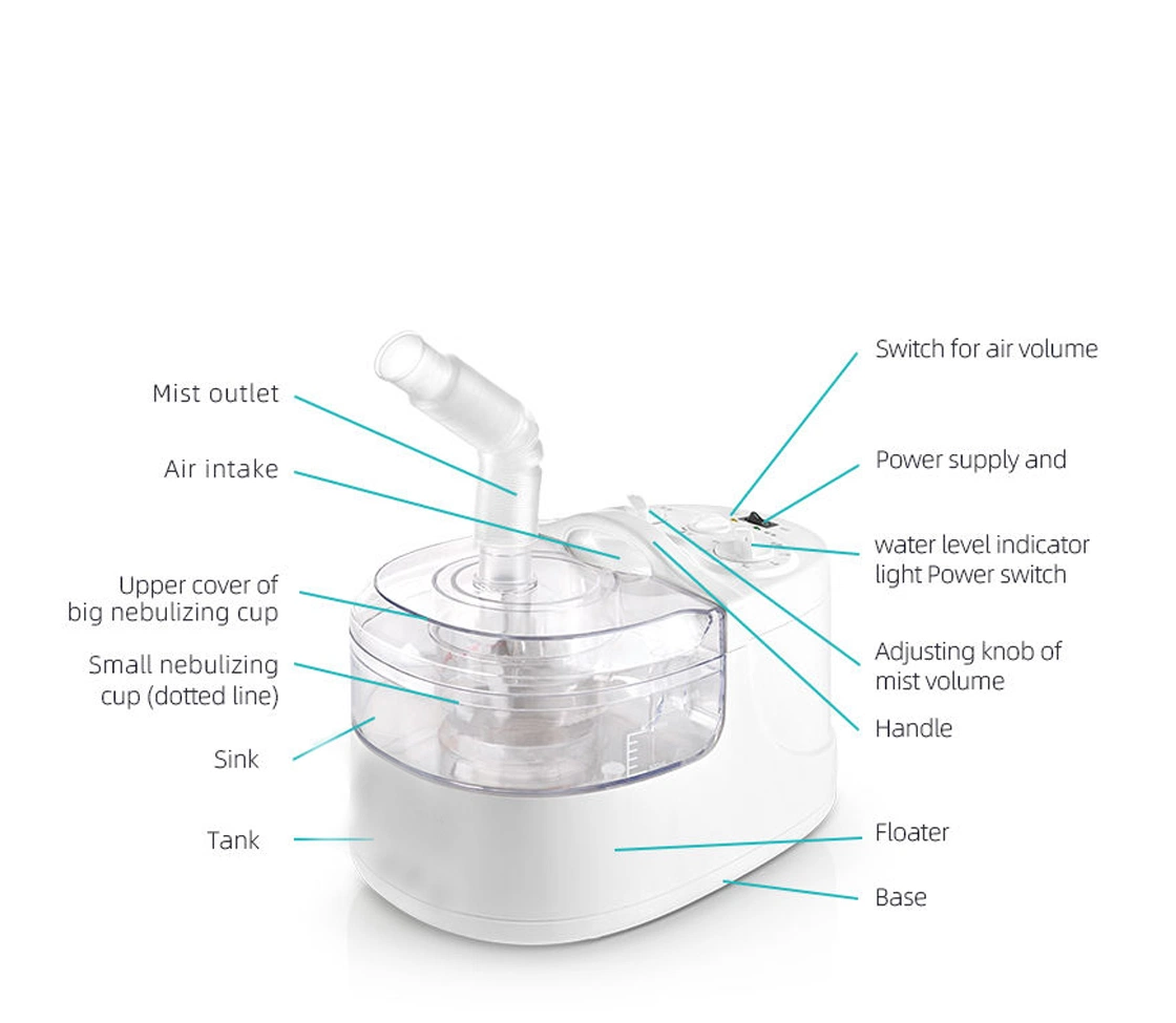 Good Quality Asthma Ultrasonic Nebulizer Machine (MS-N410A)