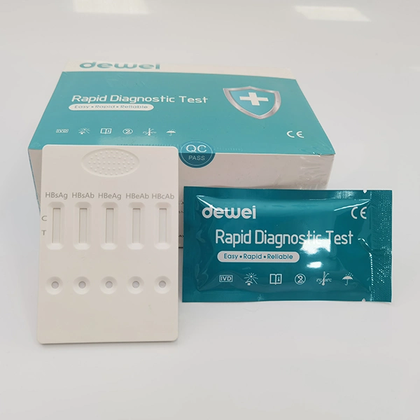 Dewei Medical One Step Schnelltest für Hepatitis B Virus Hbsag