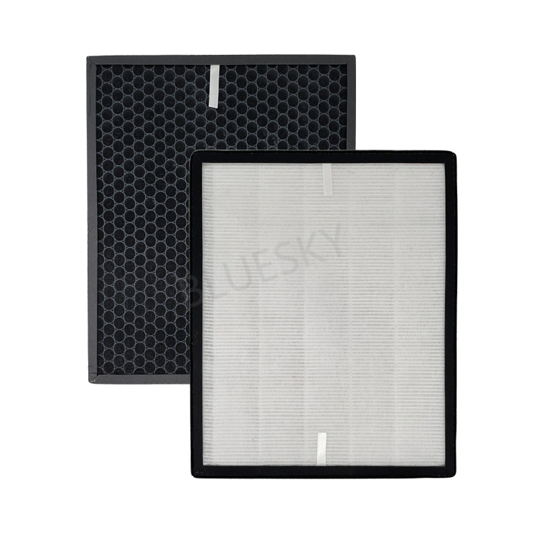 Air Purifier Customized Panel Honeycomb Activated Carbon Filter and HEPA Filter Replacement