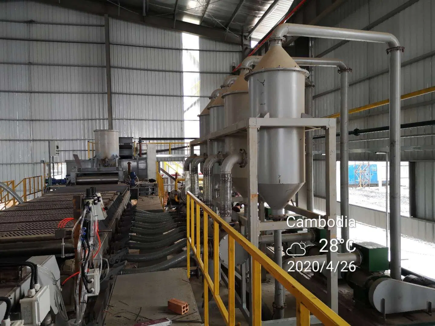 Corrugated Cement Roofing Sheets Production Line