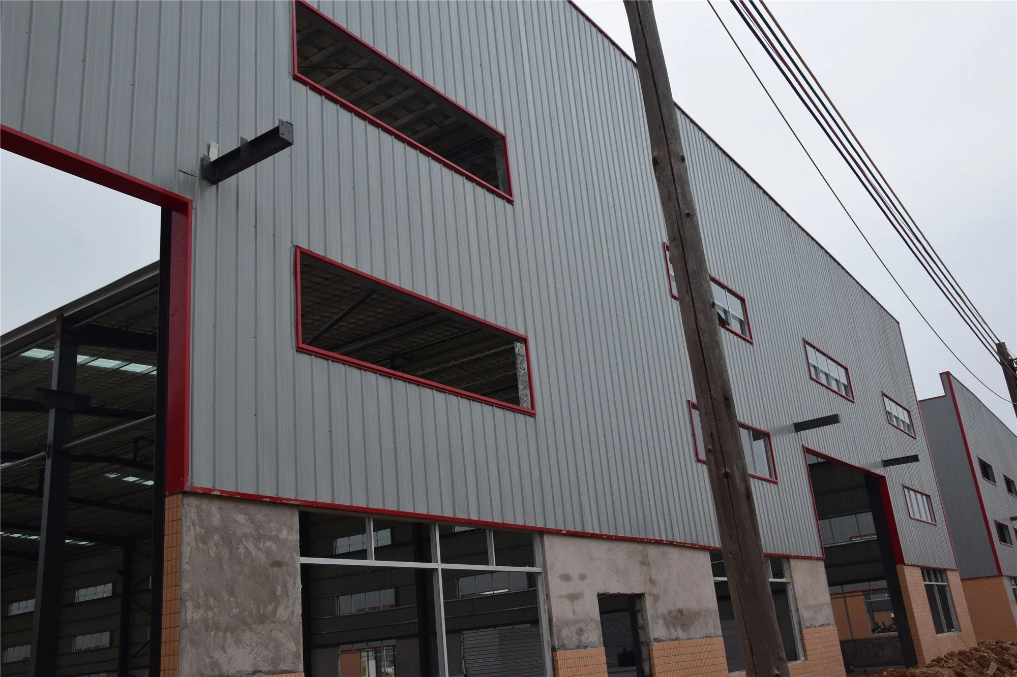 China Foshan High quality/High cost performance  High-Strength Industrial Prefabricated Steel Structure Workshop