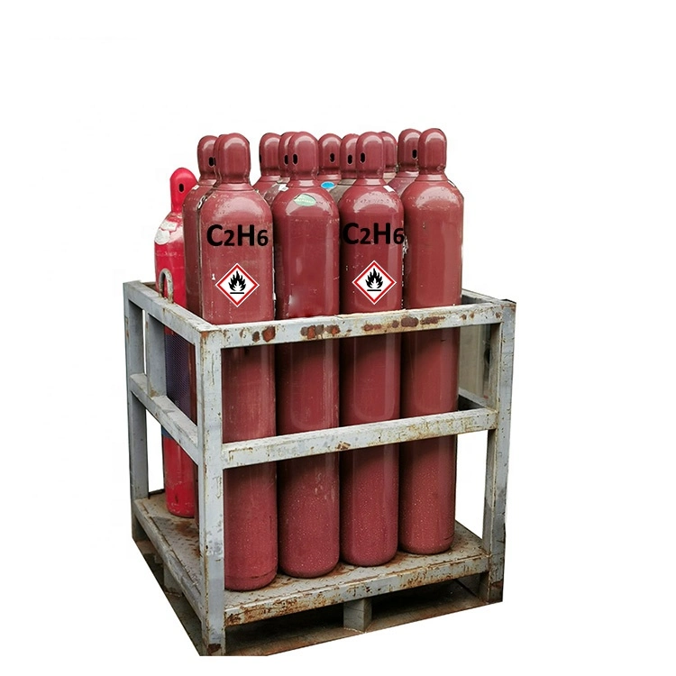 Ethane Gas C2h6 R170 Refrigerant CAS No. 74-84-0