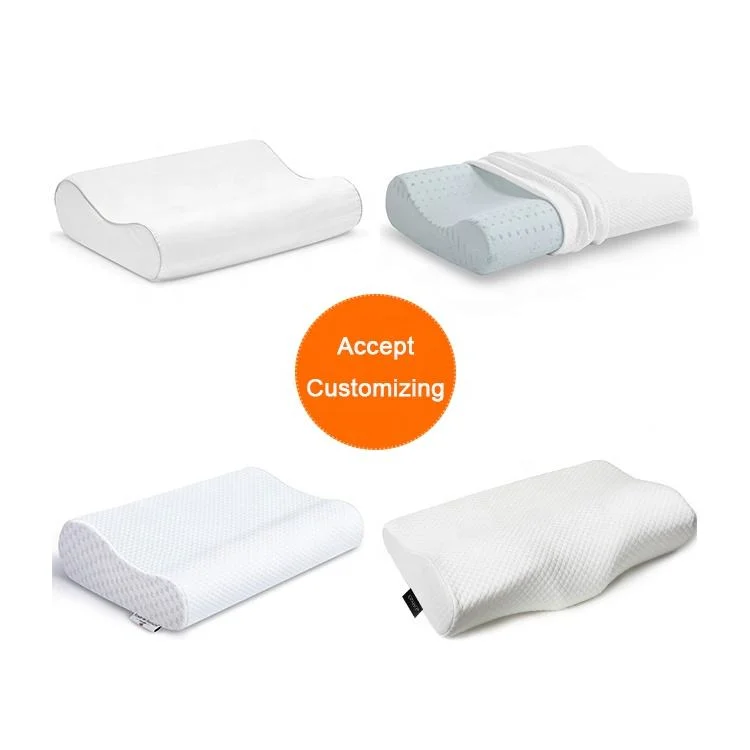 Home Textile Bedding Pillow Foam Pillow Cushion Pillowcase Travel Neck Head Massage Pillow