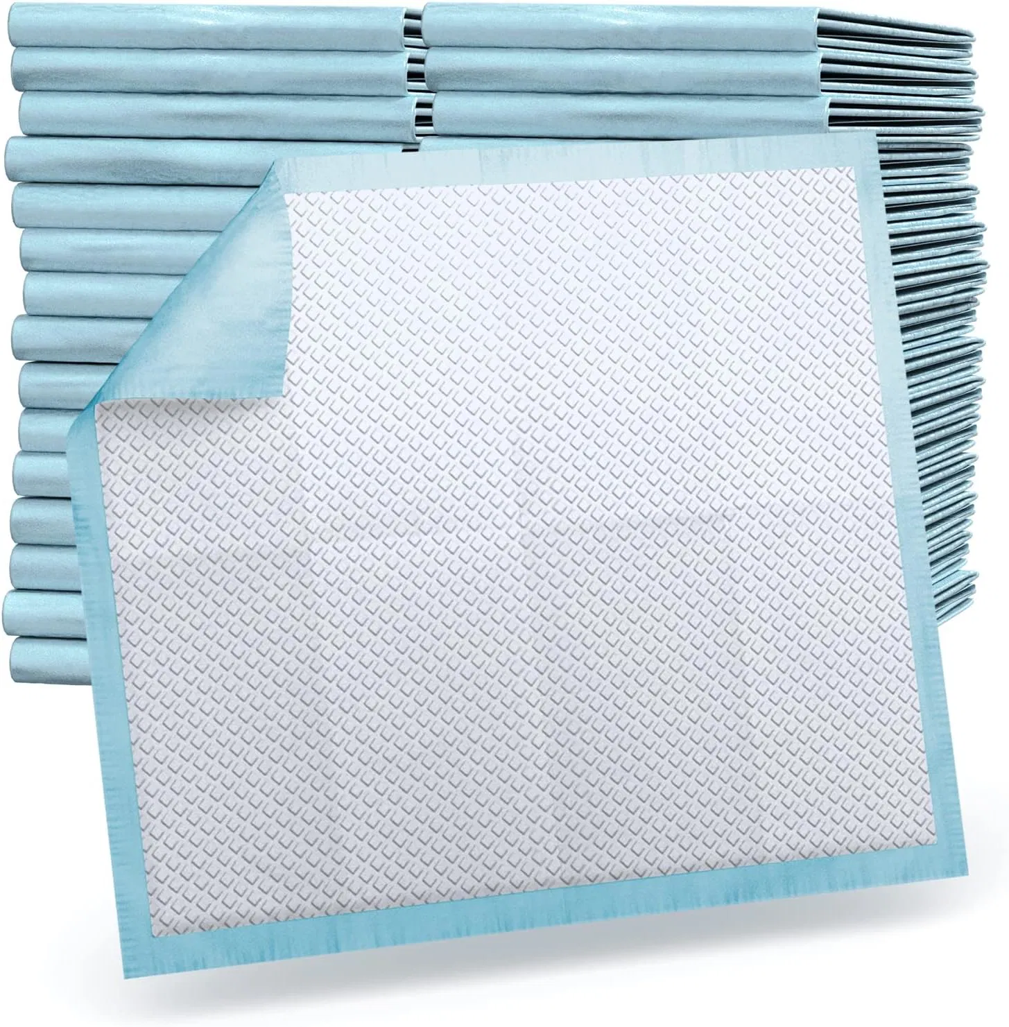 Almohadilla desechable para bebés, 100 cuenta Thicken y High absorber Incontinence Changing Pad