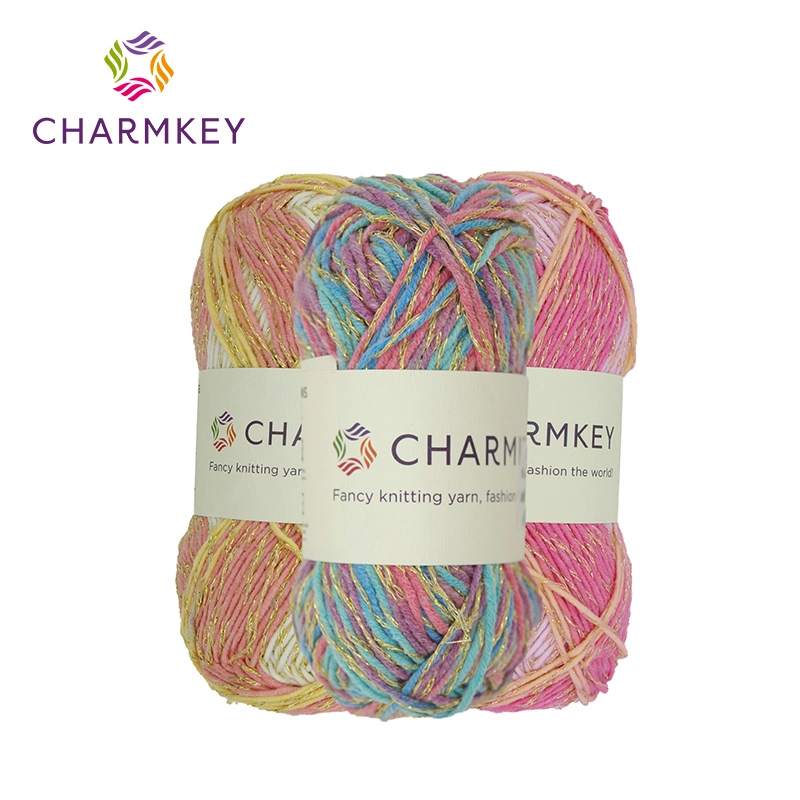 Acrylic Cotton Polyester Blended Yarn