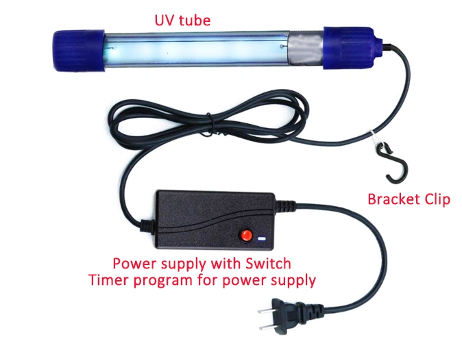 5W 7W Aquarium UV Clean Light Submersible Waterproof UVC Lamp Water Clean Green Algae Clear for Fish Tank Pond