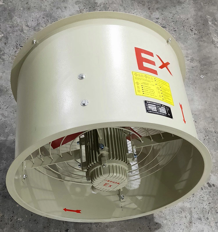 Large Explosion-Proof Low Noise Mobile Exhaust Axial Industry Fan