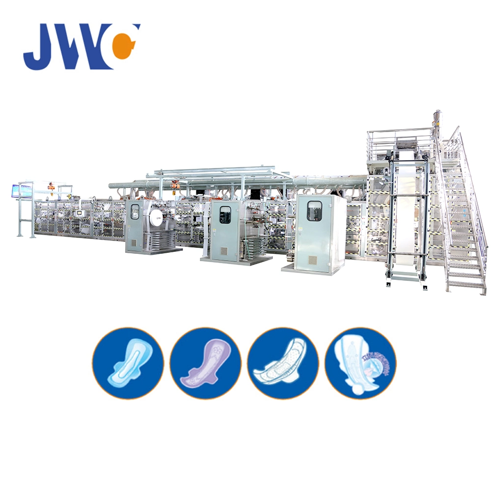 Full Servo Sanitary Napkin machine Jwc-Kbd1500-Sv