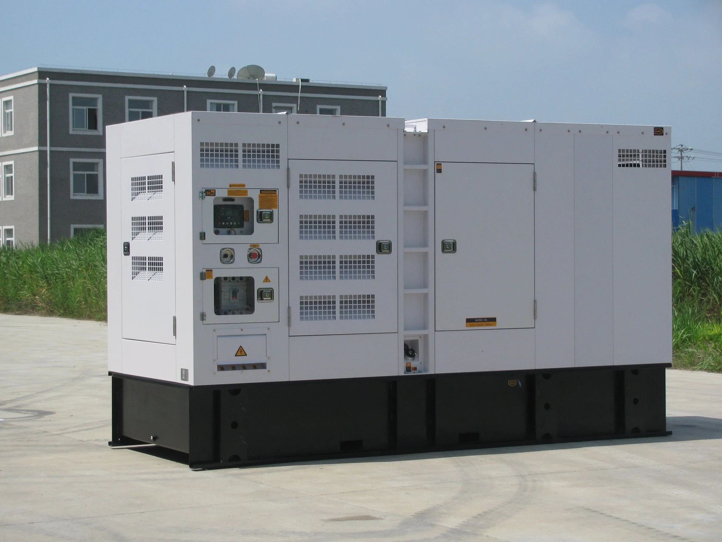 Groupe électrogène diesel Cummins insonorisé avec ISO et CE (25kVA-250kVA)