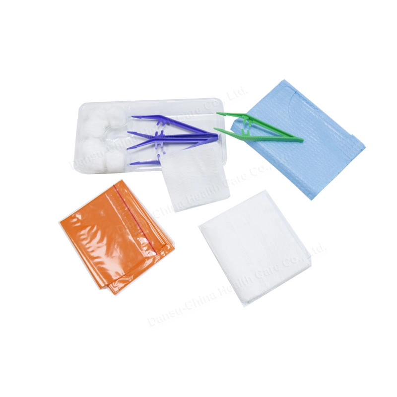 Fournitures médicales Kit de pansement universel pansement stérile pour soins des plaies naturel Kit de pansements jetables ce ISO Premium