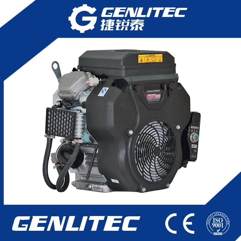 19HP Air Cooled 2 Cylinder 678cc Motorcycle Gasoline/Petrol Engine