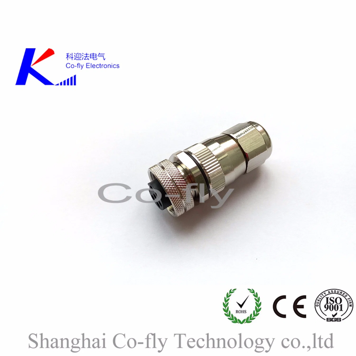 Field Assembly Female Electronic M23 5-Pin Circular Socket Connector