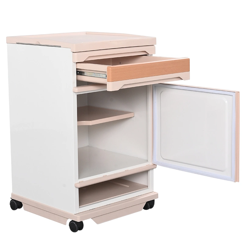 Factory Hot Selling Medical Bedside Cabinet/ICU Patient Surgical Use Cabinet Home Care Use Cabinet with Drawer Bedside Table