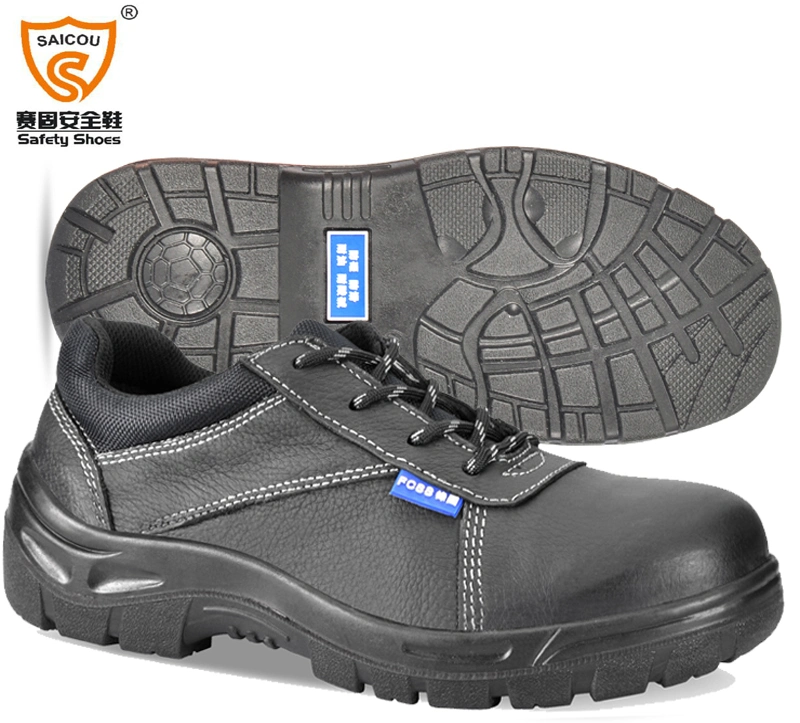 High quality/High cost performance  S1p Full Grain Leather/Cow Split Leather Safety Shoes Sc-2566