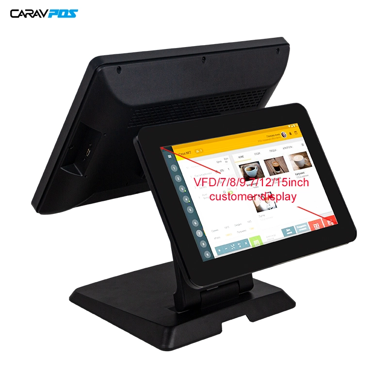 OEM POS System Windows 15.6inch Single Screen Android All in One POS Terminal Touch Screen POS System Cash Register