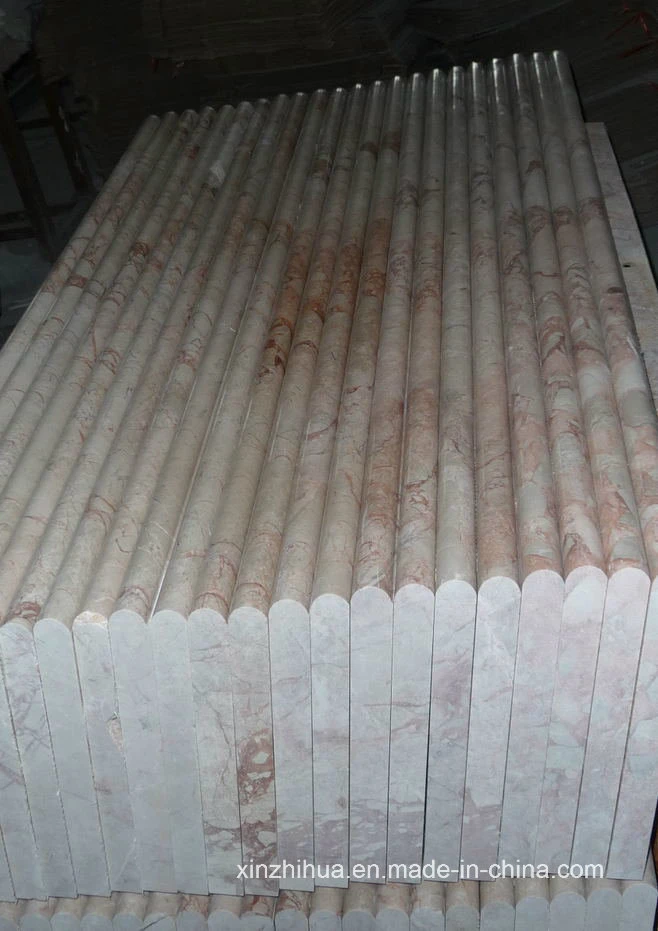 Beige Marble Slabs with Big Flower for Tiles/Countertops/Stair Steps