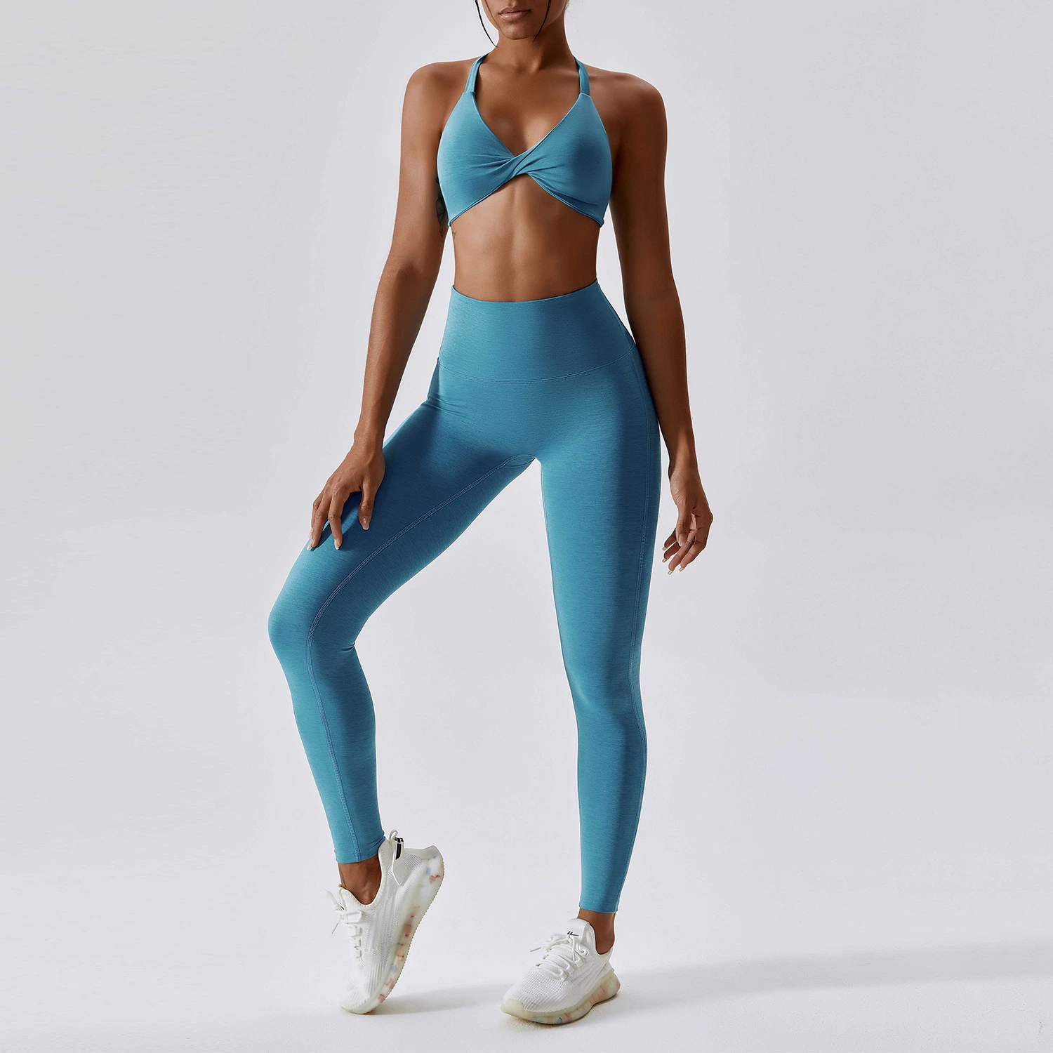 2023 Workout Set Fitness Wear Gym Outfit Sports Bra and Yoga Wear Wholesale/Supplier Workout Sets for Women Sportswear Yoga Set