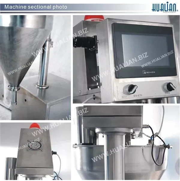 Flg-500A Hualian Single-Room Feeding Manual Powder Filling Machine