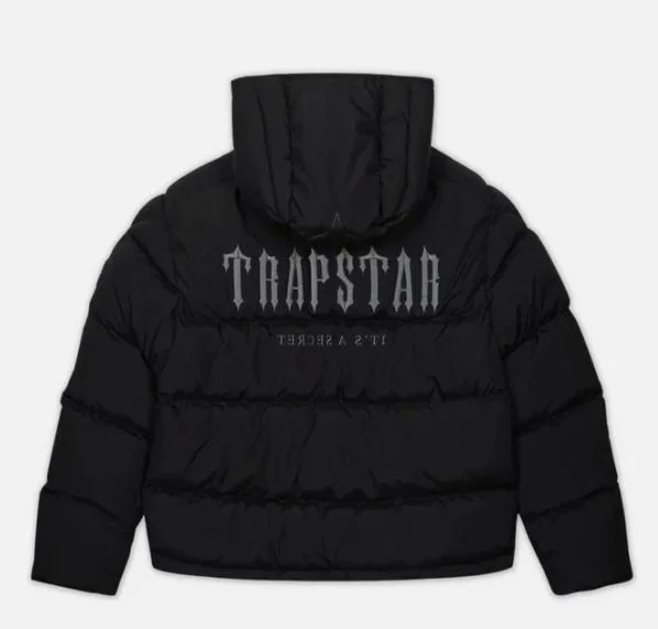 Wholesale/Supplier Trapstar Hooded Winter Puffer Jacket Clothing Custom Men's Women Street Fashion Windbreaker Down Jacket