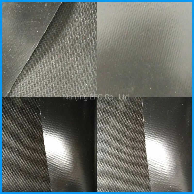 Chinese Factory High-Quality One Side or Both Sides 17oz 15oz 0.5mm Red Fireproof Weld Silicone Rubber Coated Fiberglass Fabric