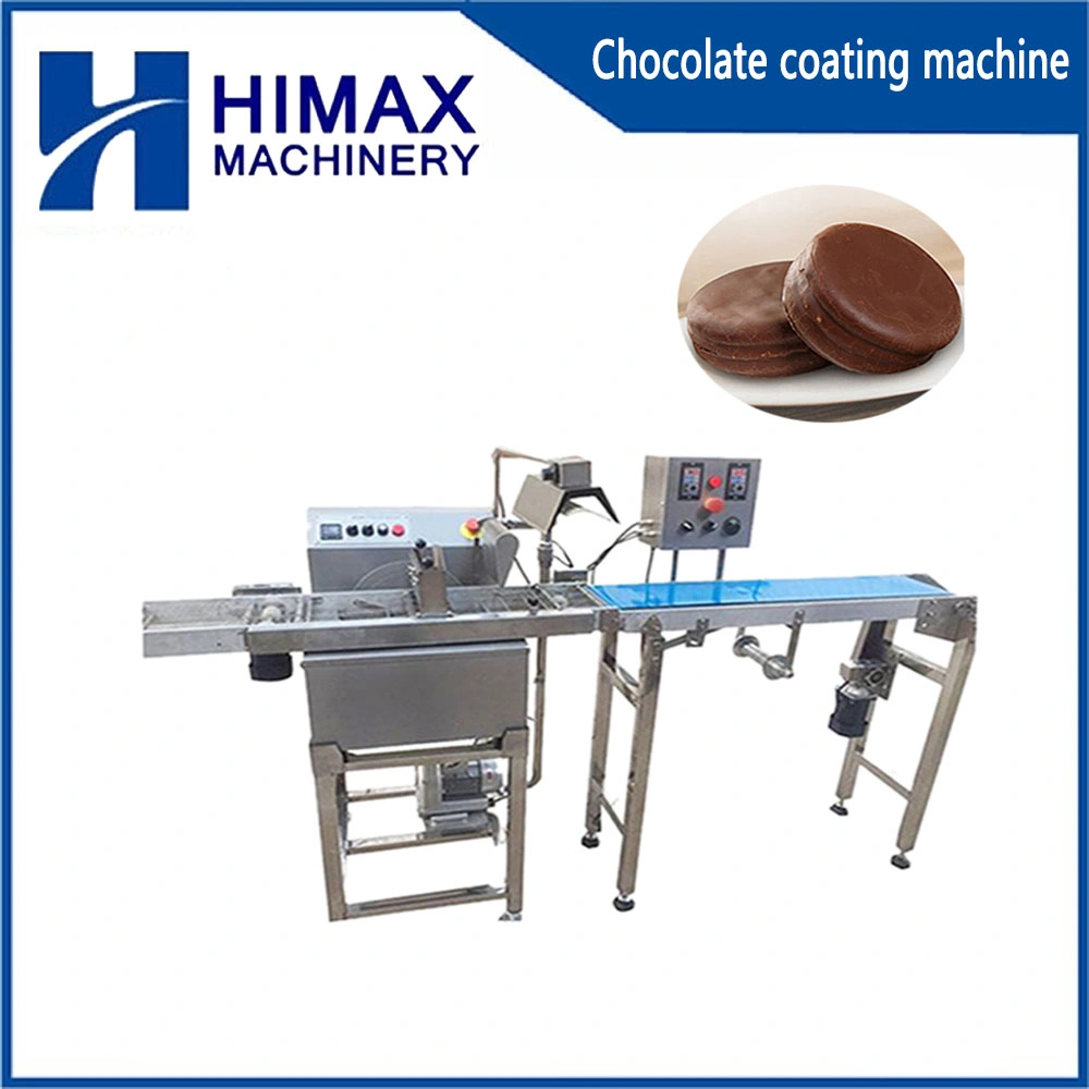 Автоматическое распространение шоколада механизма, если машина мини пекарни оборудование цена малых шоколад покрытие машины