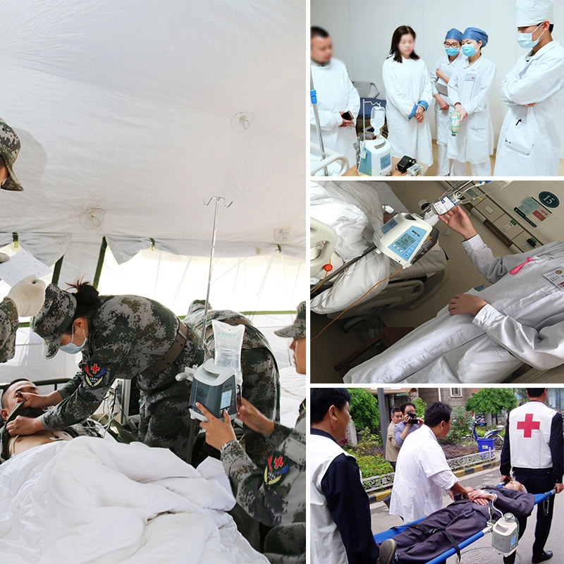 Equipo médico de buena calidad de gestión inalámbrica de la bomba de infusión intravenosa