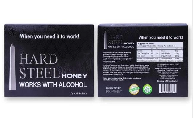 Stock Ready to Ship Hard Steel Honey Power Man Long Night Activity