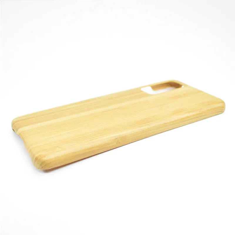 Superior Quality Custom Carbonized Bamboo Phone Case for Samsung S20