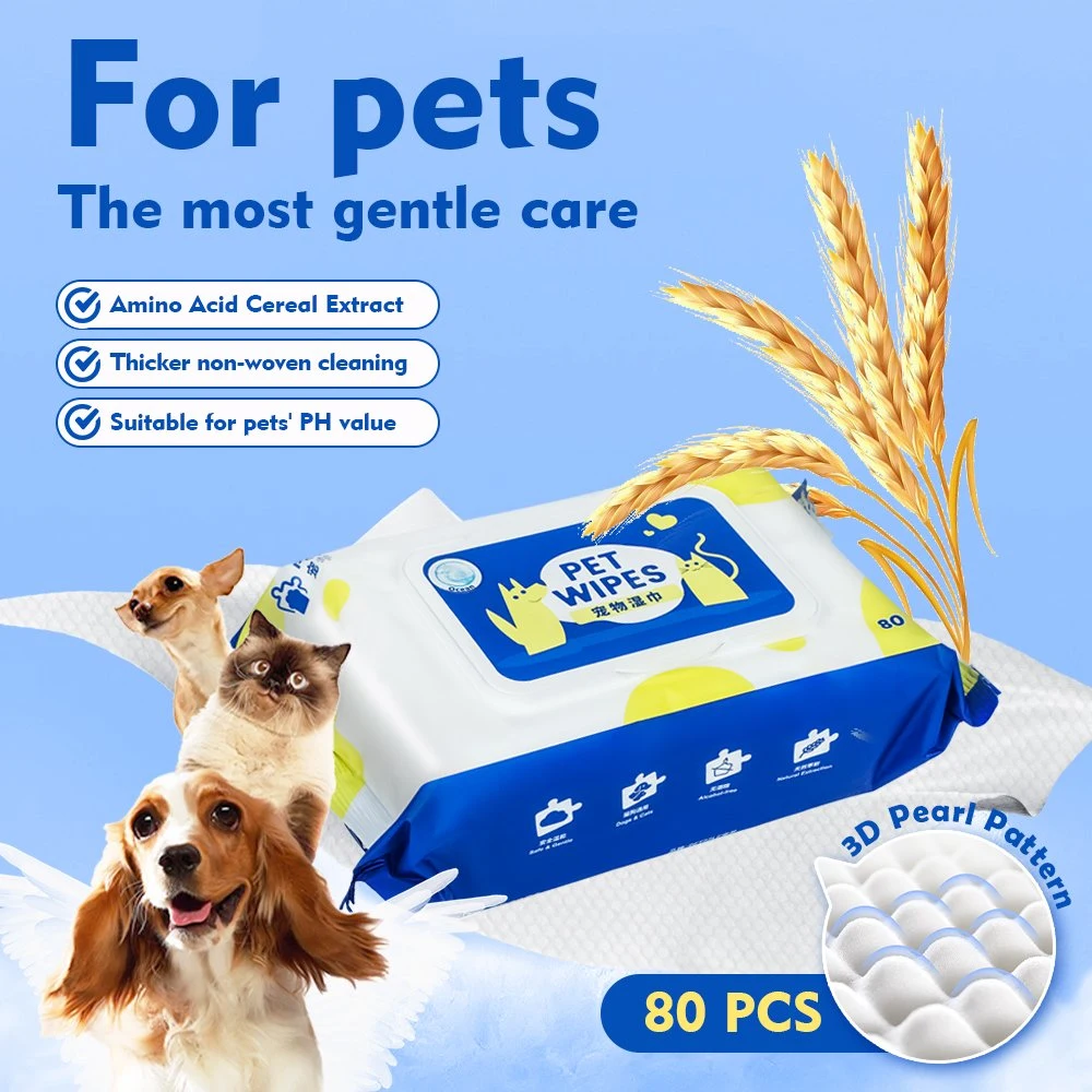 Wet Wipes Cleaning Hugiene Products Pet Accessories