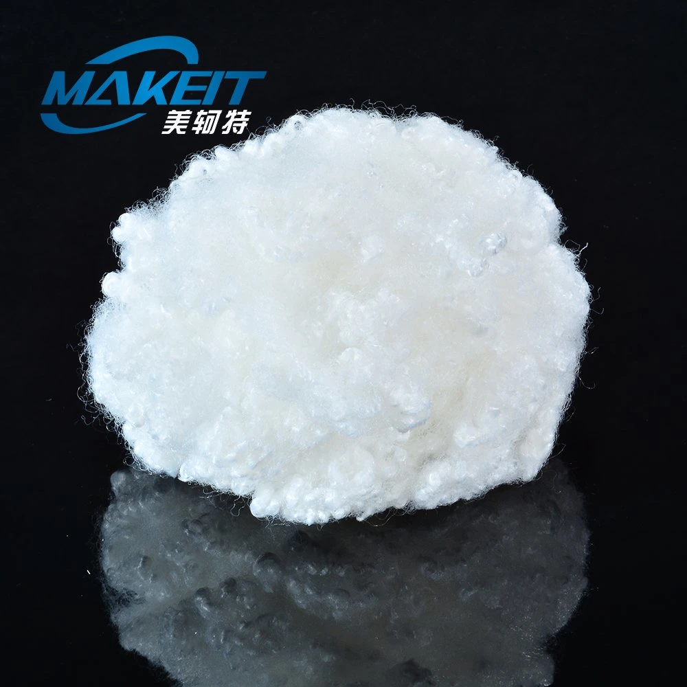Hollow Conjugated Siliconized PSF Recycled Polyester Staple Fiber for Padding
