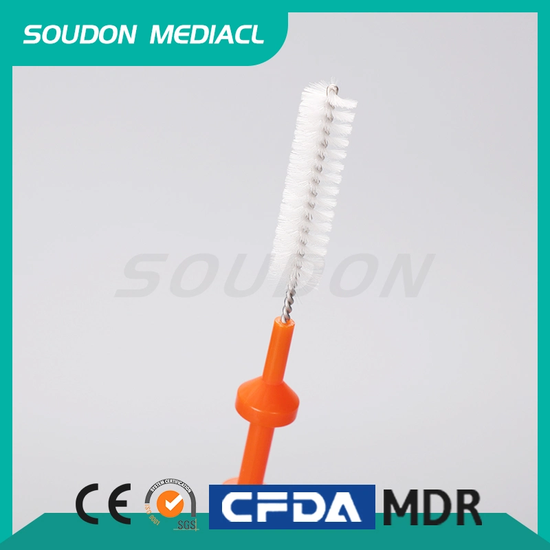 Endoscopy Valve Cleaning Brush Disposable Endoscopic Cleaning Brush with CE Mark