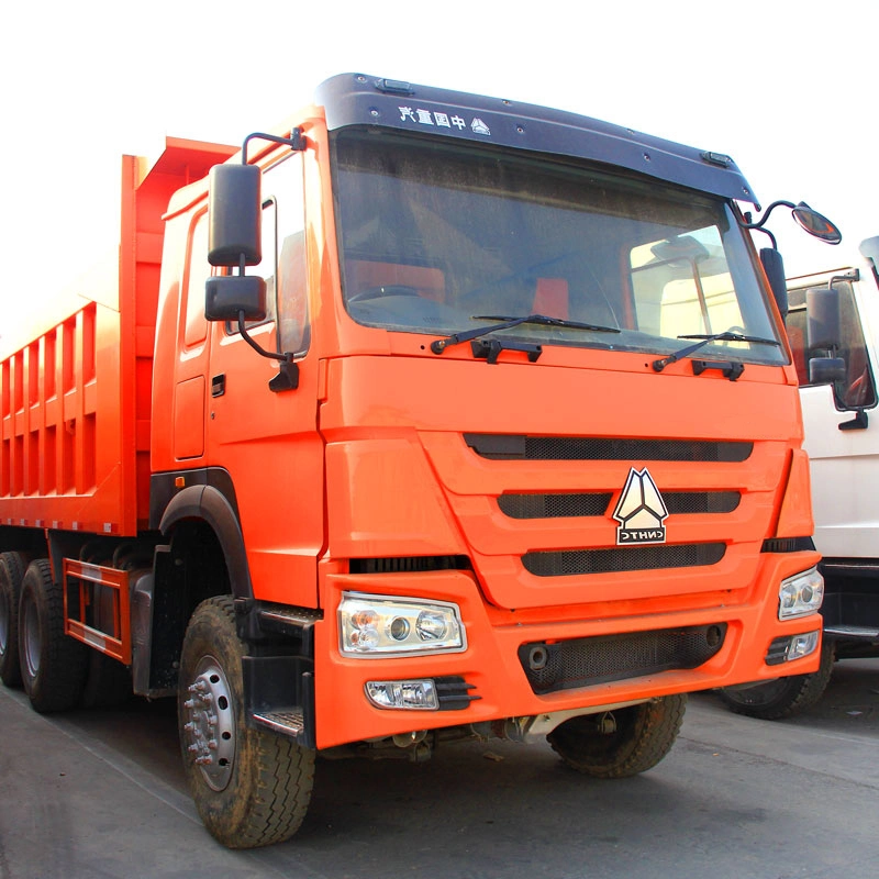 Camion benne d'occasion HOWO 8X4 6X4 avec 10 roues et 12 roues