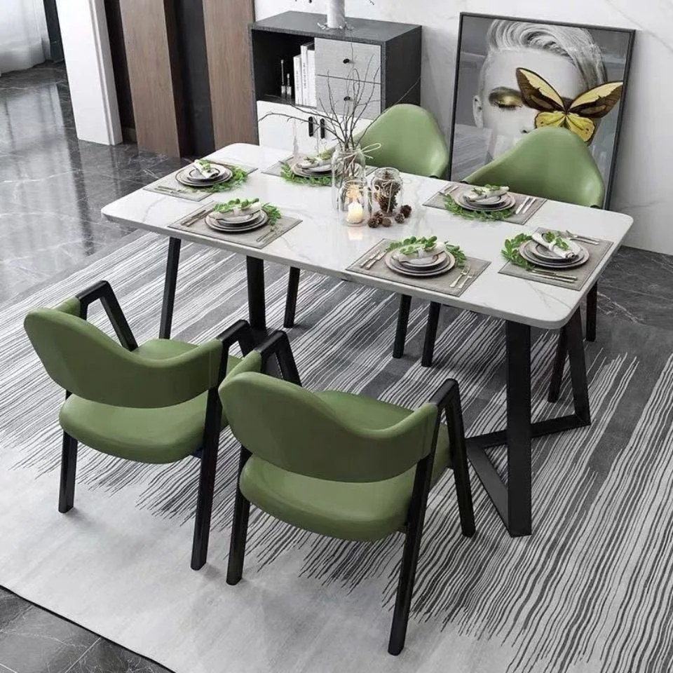 Original Factory Promotion Price Modern Wooden Dining Room Table with Chair