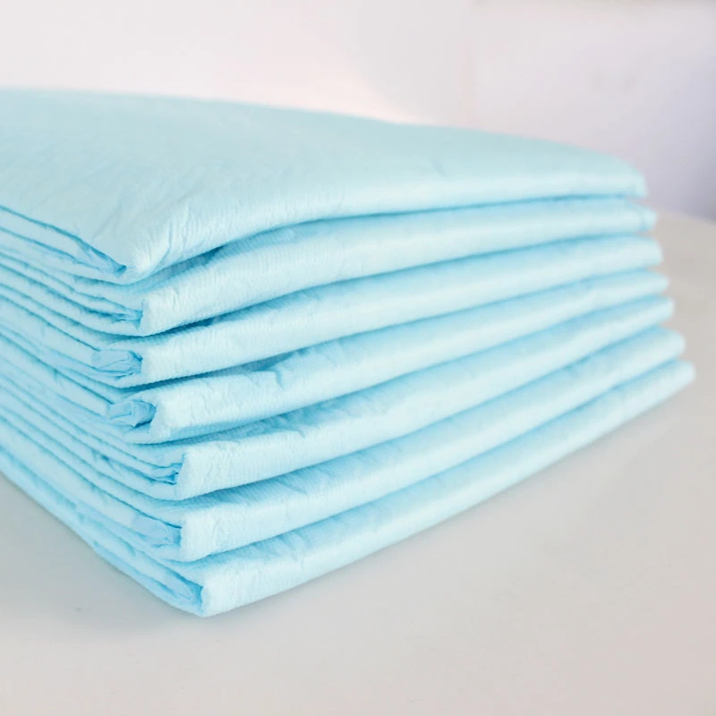 Vente chaude de sous-tapis jetables chirurgicaux pour l'incontinence et les soins infirmiers.