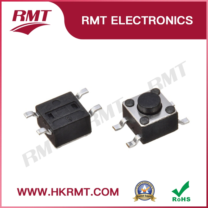 A China o interruptor de botão Interruptor do Botão on off (S-1109TS-R) de teor de PCB