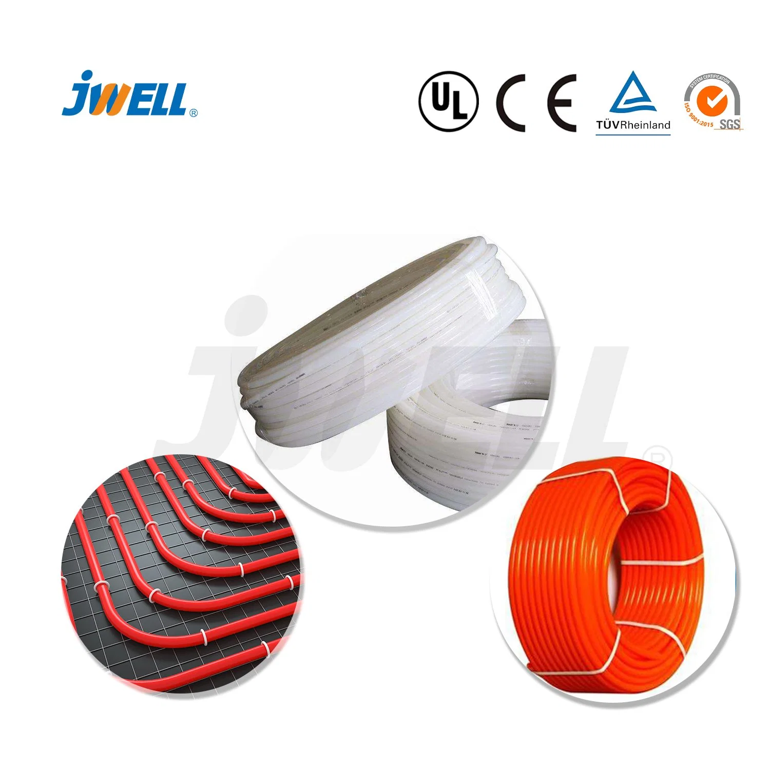 PE-X/Polyethylene/PPR/Pert/Cool&Hot Water/Heatingcoil Plastic Pipe Extrusion Line/Extruder/Tube Making Machine/Hose Machinery From Jwell