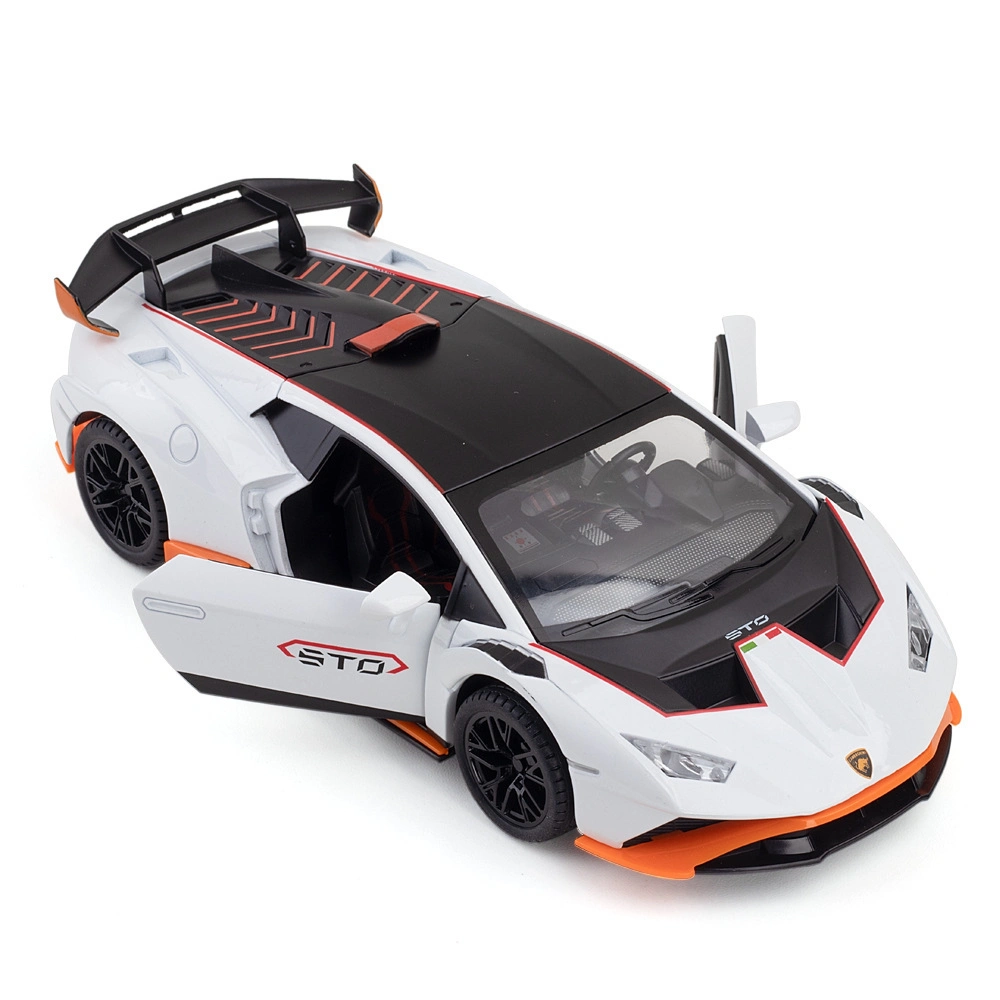 Metal Model 1: 24 Lambo Alloy Car Model Electric with Light and Sound Toys