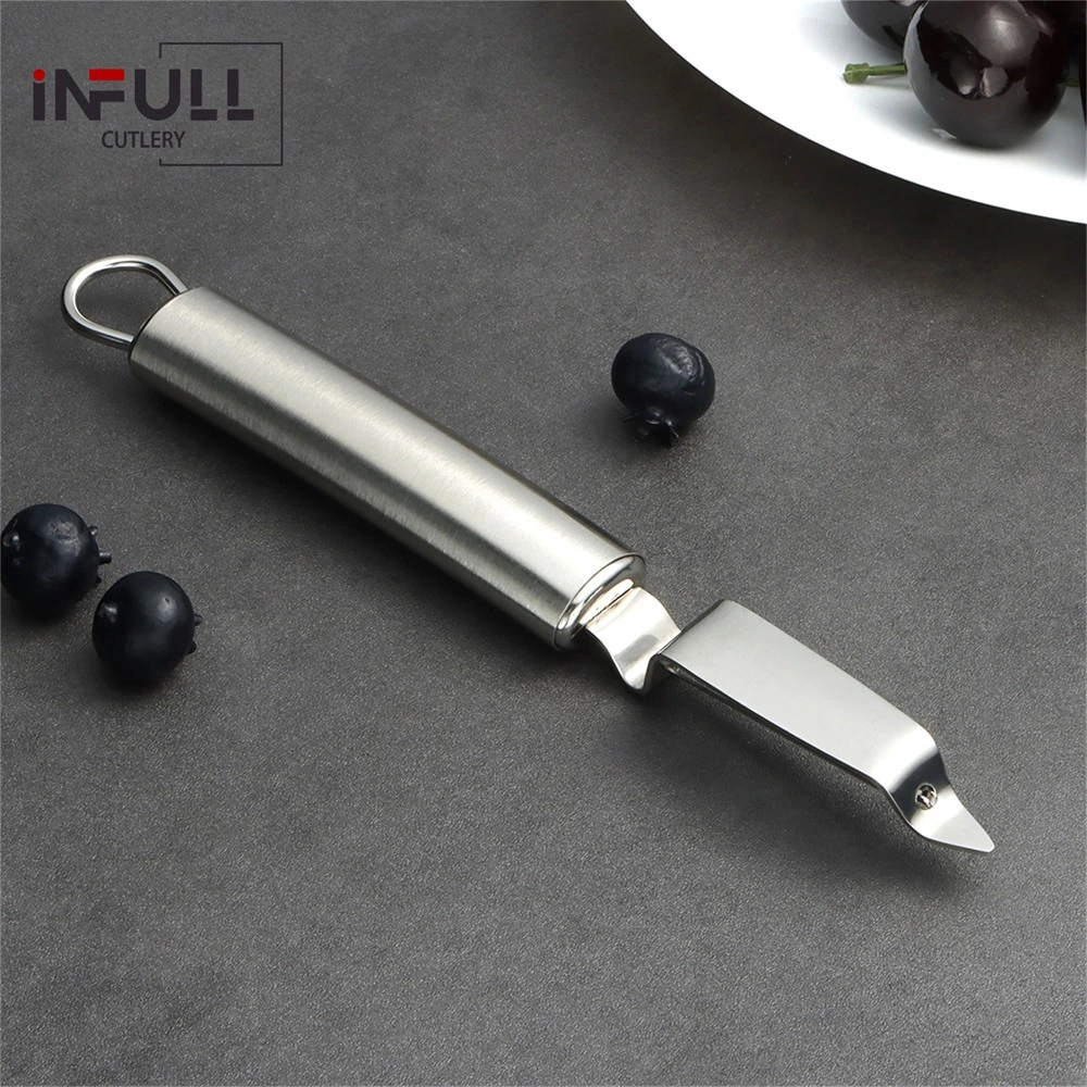 Best Sell Kitchen Custom Stainless Steel Triangle Planer Apple Lemon Vegetable Fruit Peeler