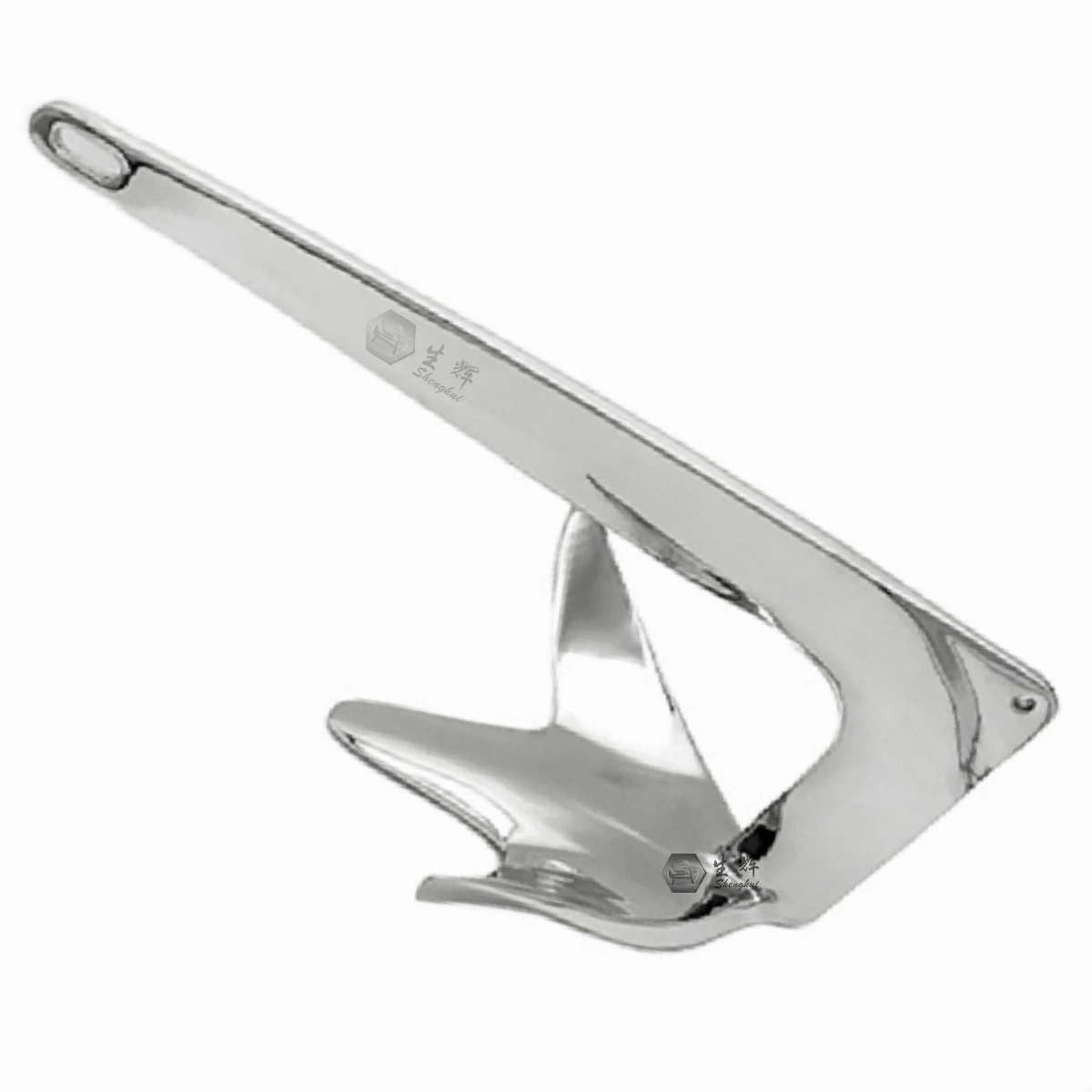 Precision Casting Marine Hardware 316 Stainless Steel Boat Accessory 50kg Bruce Anchor