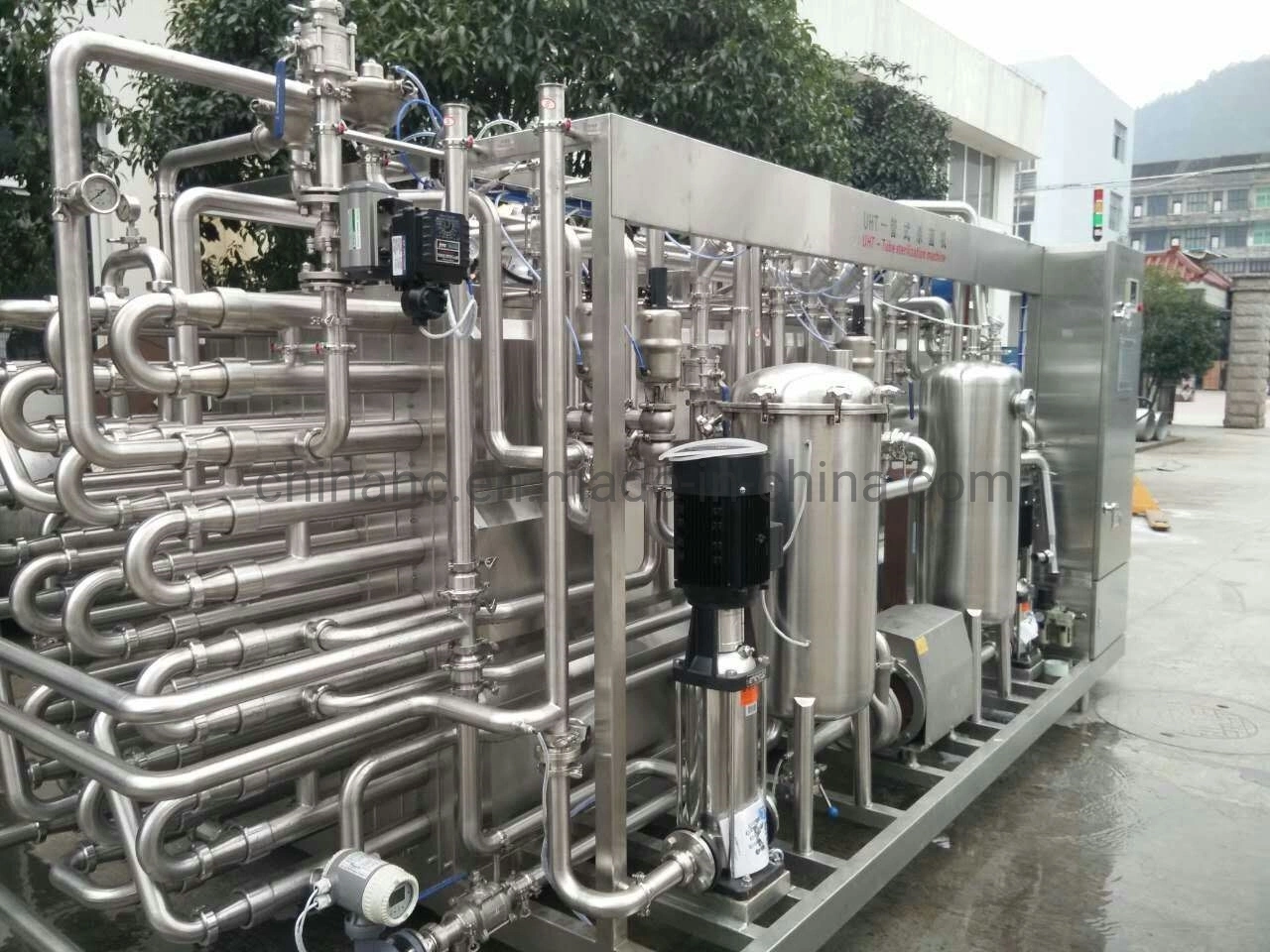 Full Automatic 6000L/H Aseptic Type Milk Uht Sterilizing Machine