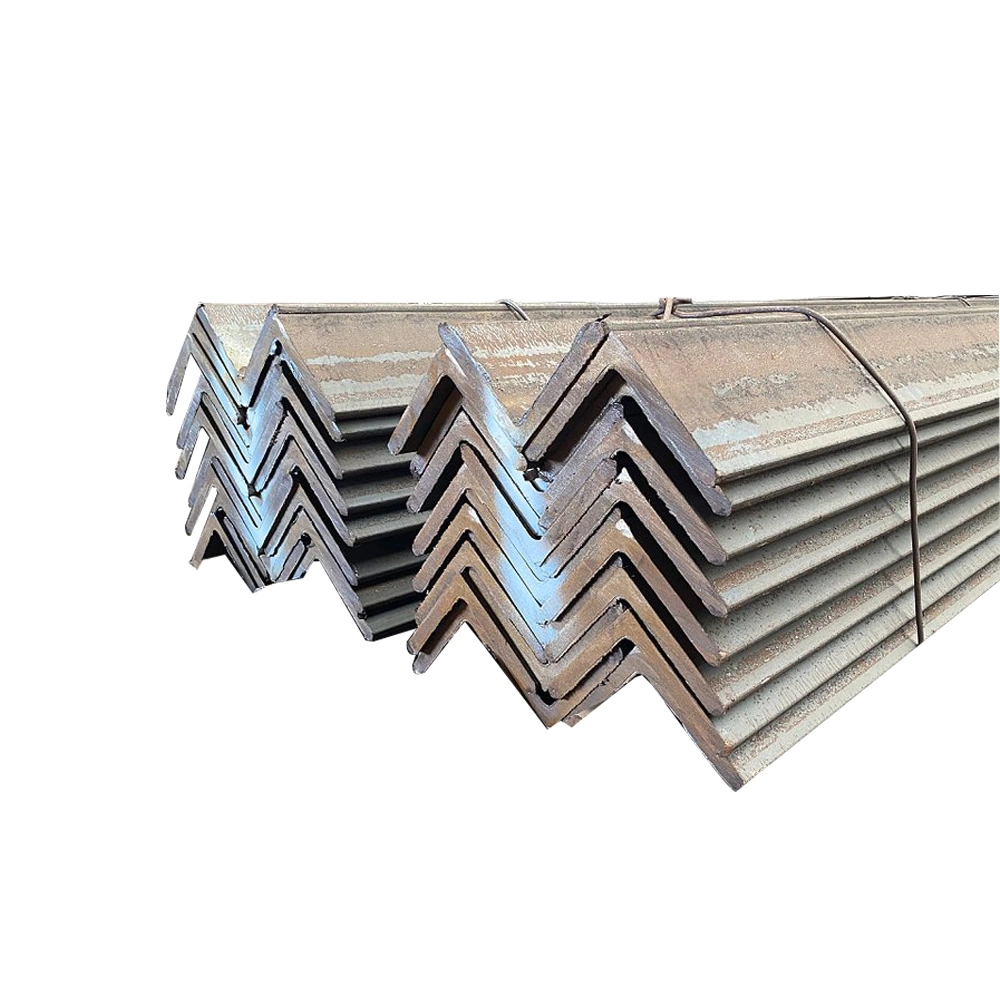ASTM Carbon Structural Steel Железная сталь Холодная/горячекатаная Q345 Q235 Равноугольная стальная балка оцинкованная L-образная угловая сталь Угольник