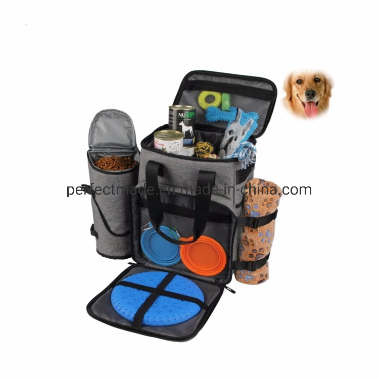 Small Dog Sport Supplies Kit Toy Dry Food Storage Pet Tote Accessories Dog Travel Bag