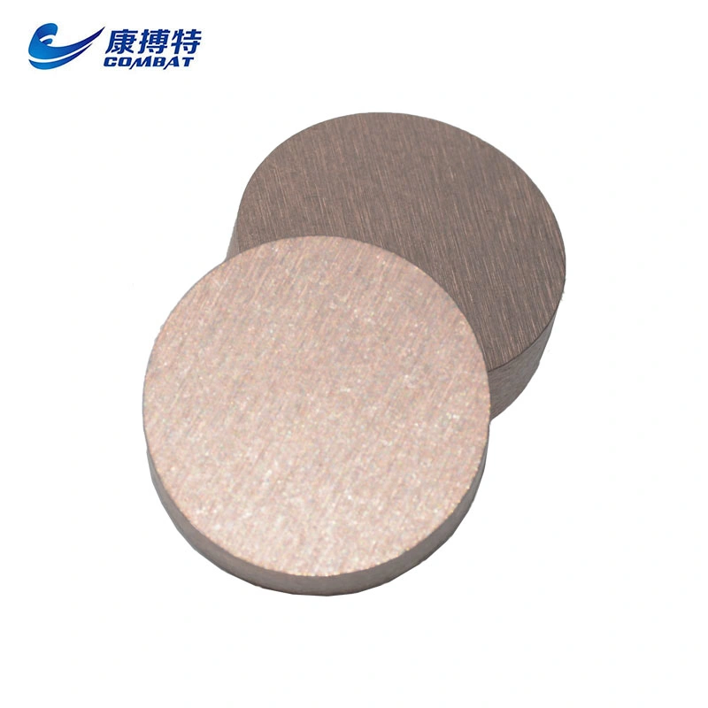 Tungsten Copper Alloy Round Plate, Professional Tungsten-Copper Products