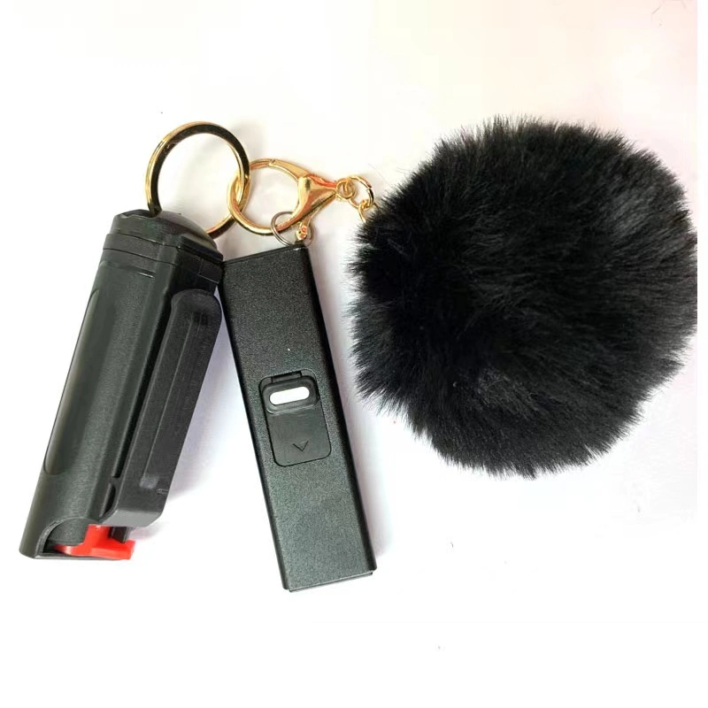 Color Full Keychain Pepper Spray para la autodefensa con gama alta Calidad