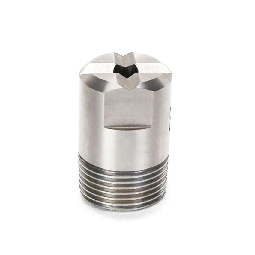 Stainless Steel HH-SQ Standard Angle Square Rectangular Solid Cone Spray Nozzle for Flue Gas Cooling