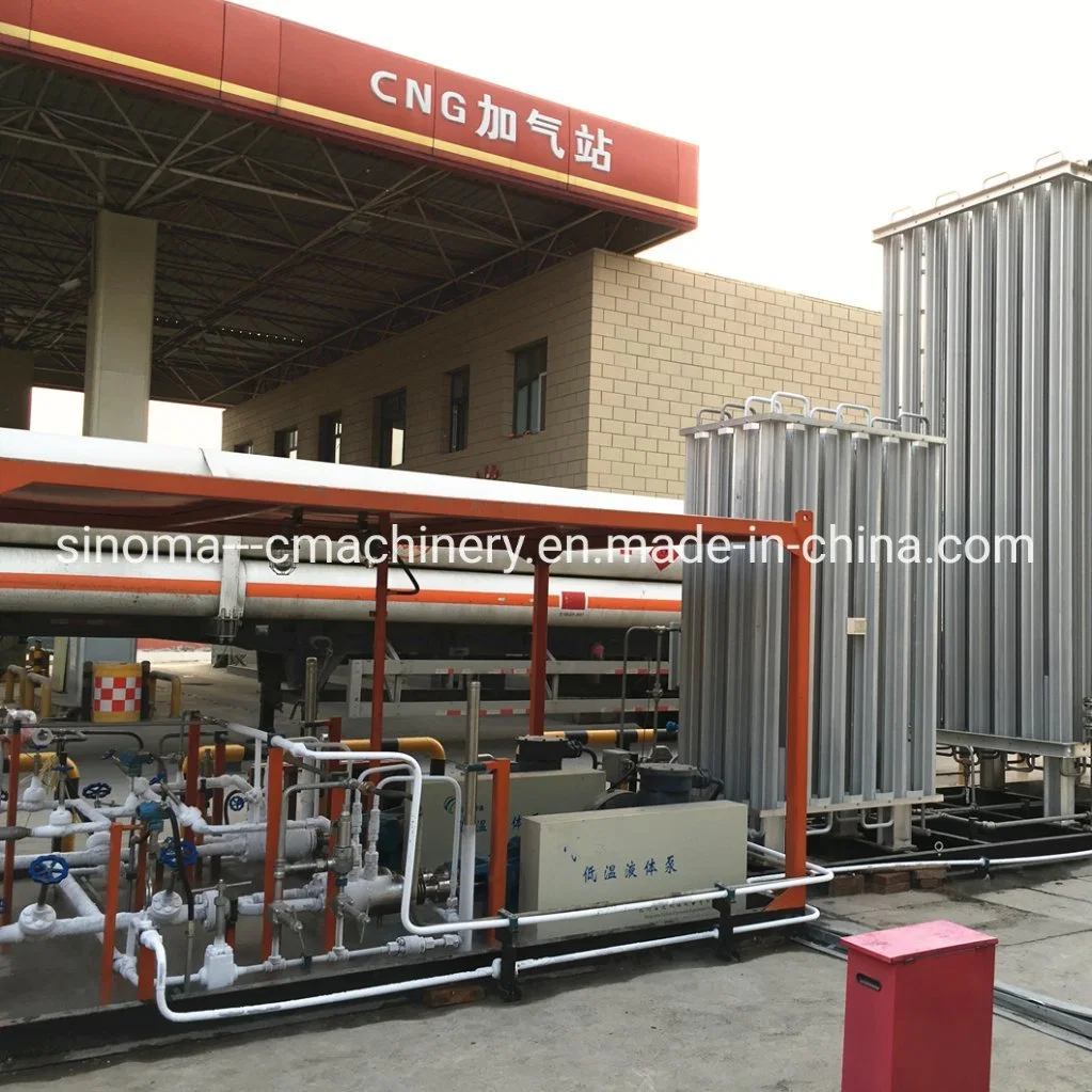 Cryogenic LNG Pumplng CNG Combination Stations