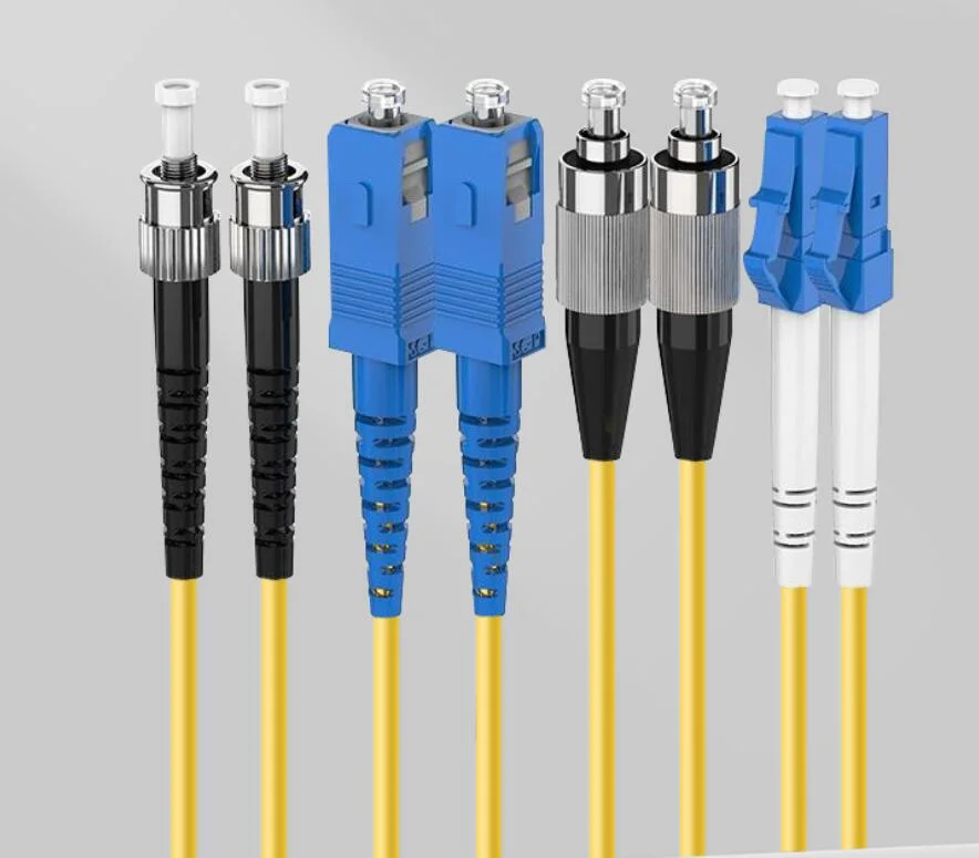 High quality/High cost performance  St-St Simplex Singlemode Fiber Optic Patch Cord