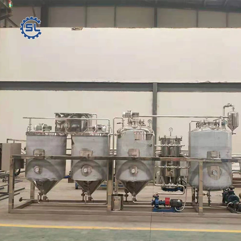 Cooking Edible Crude Palm Oil Refining Equipment