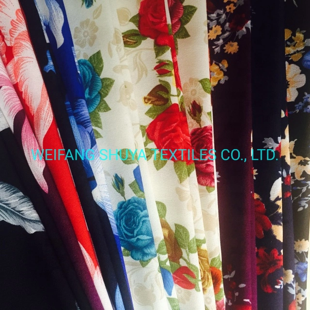 Household Textile Printed 100% Polyester Printed Bed Sheet Fabric